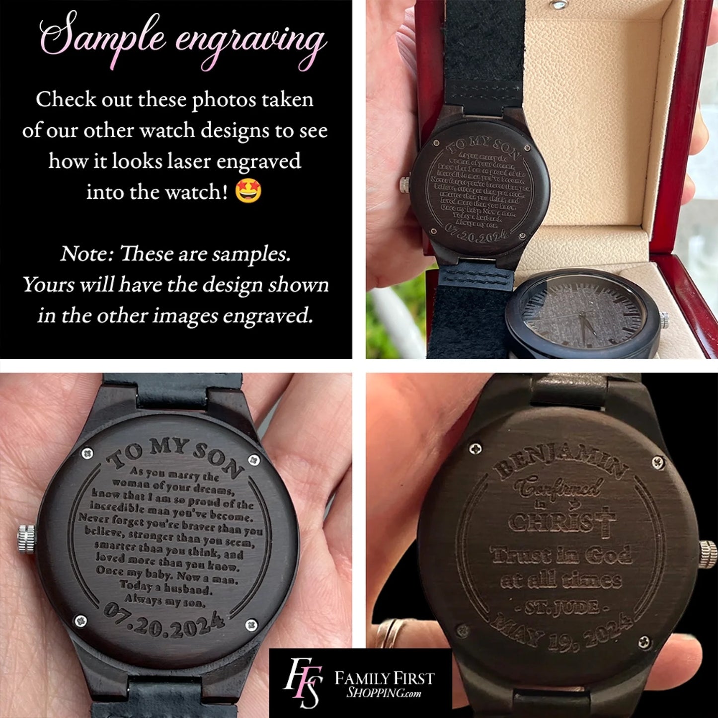 7 - Wood engraving example collage