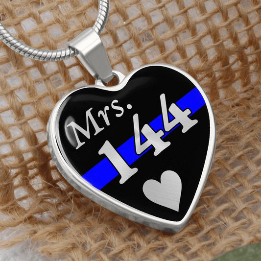 CustomOrder - EricGustason GraphHeartSIlverNECK NOeng