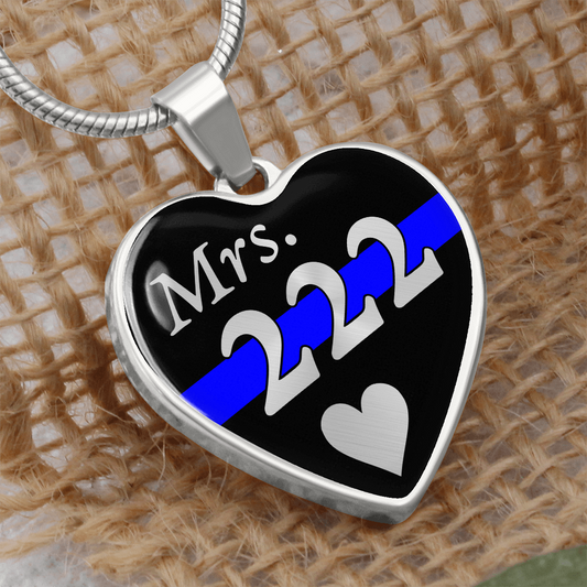 CustomOrder - PamelaMaloney GraphHeartNeckSilver WITHeng