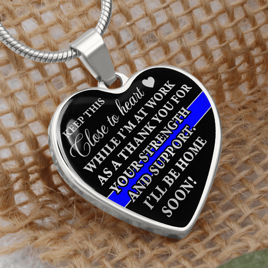 LEO - to Any Her - CTH strength - GraphicHeart Necklace