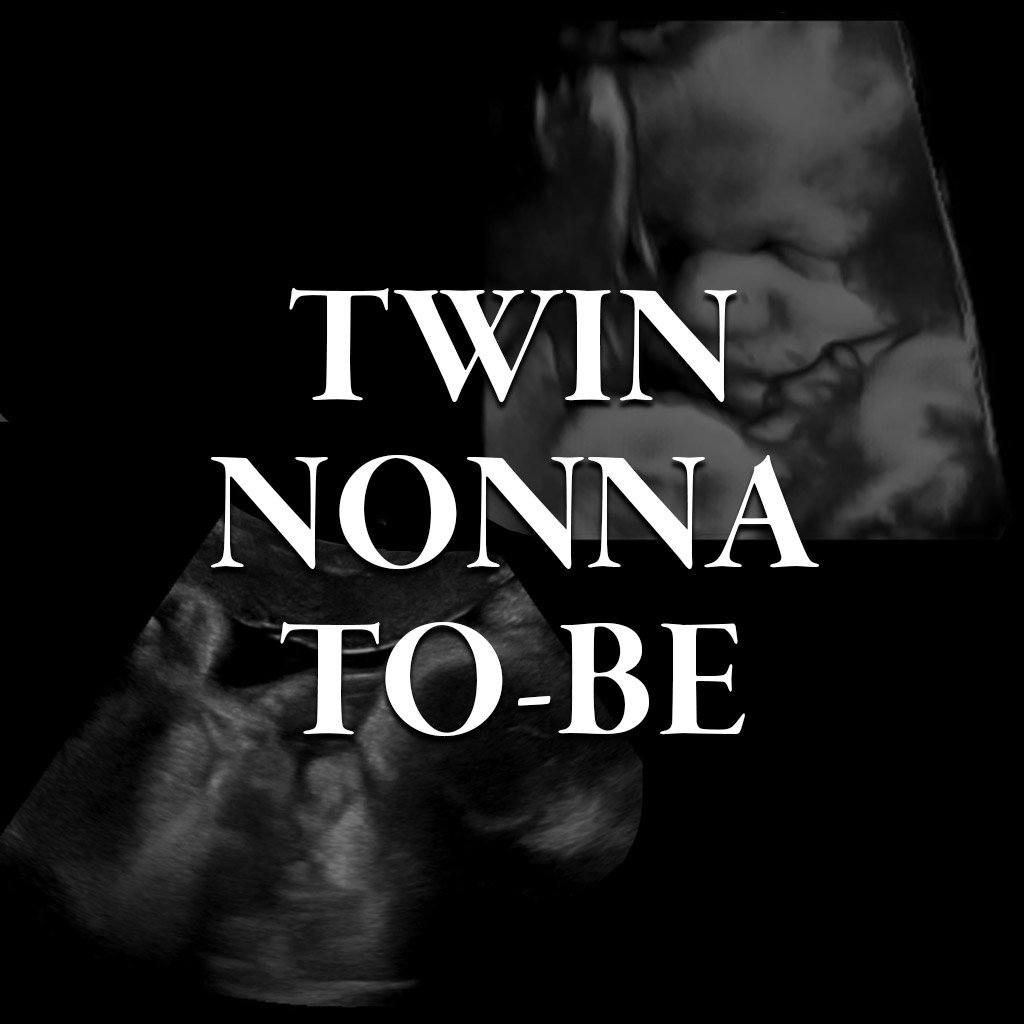 TWIN NONNA-TO-BE