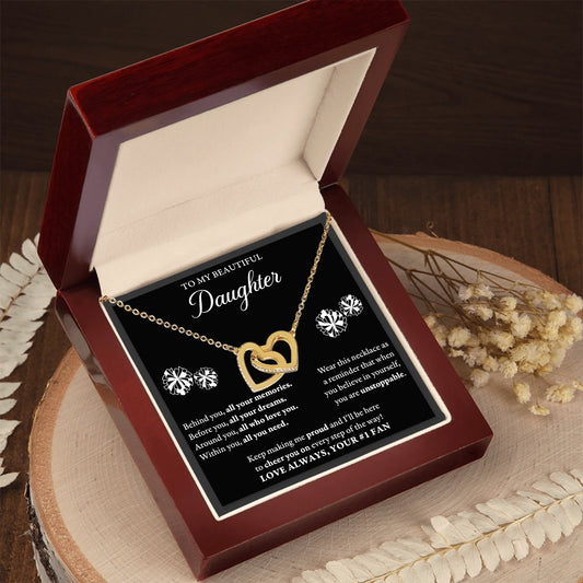 Interlocking Heart Gold Lux 9