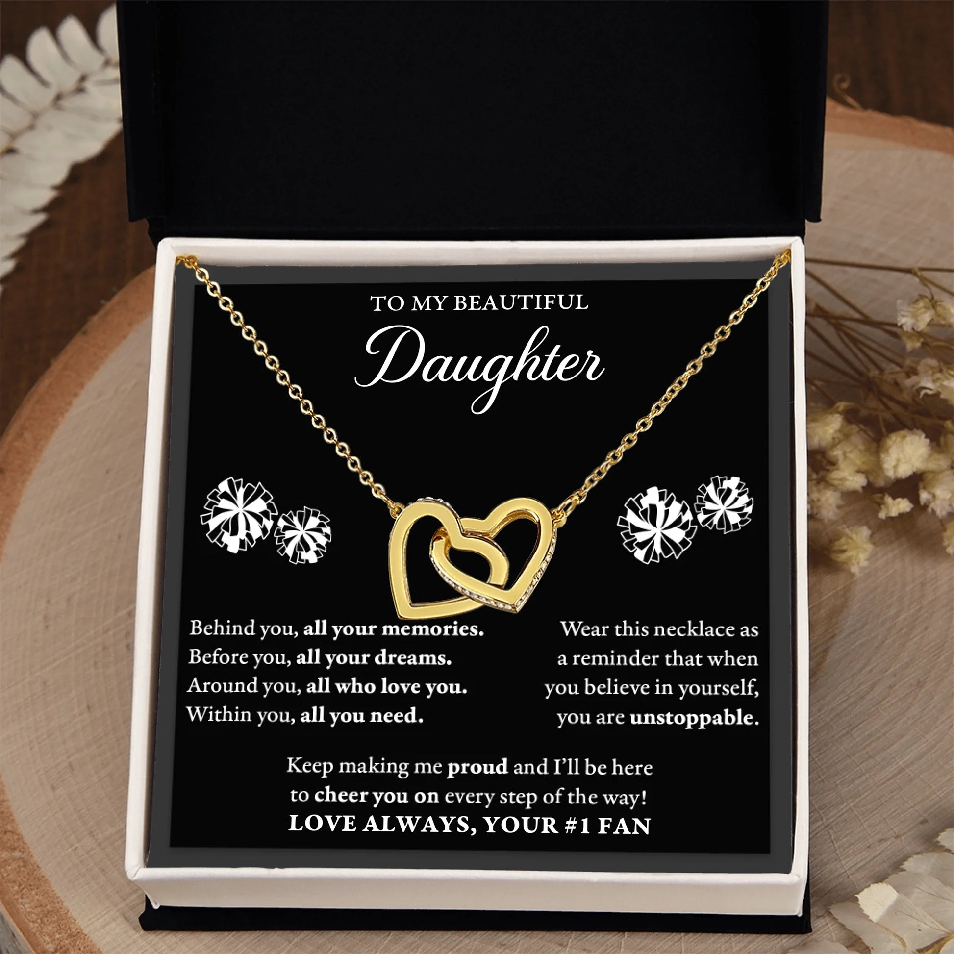 Interlocking Heart Gold 8