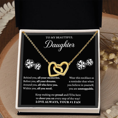 Interlocking Heart Gold 8