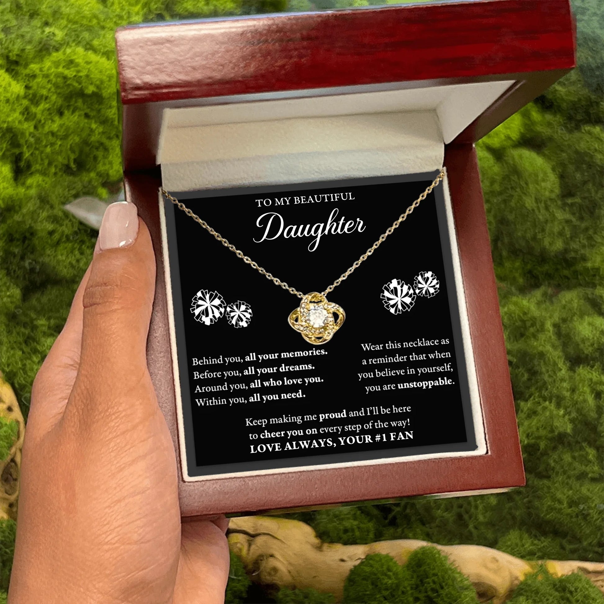 Love knot gold luxury box Zoom 3