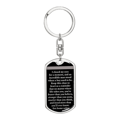 Corrections - Closed eyes Braver Home safe - GraphicDogKey