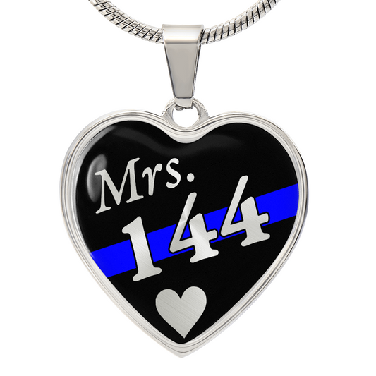 CustomOrder - EricGustason GraphHeartSIlverNECK NOeng