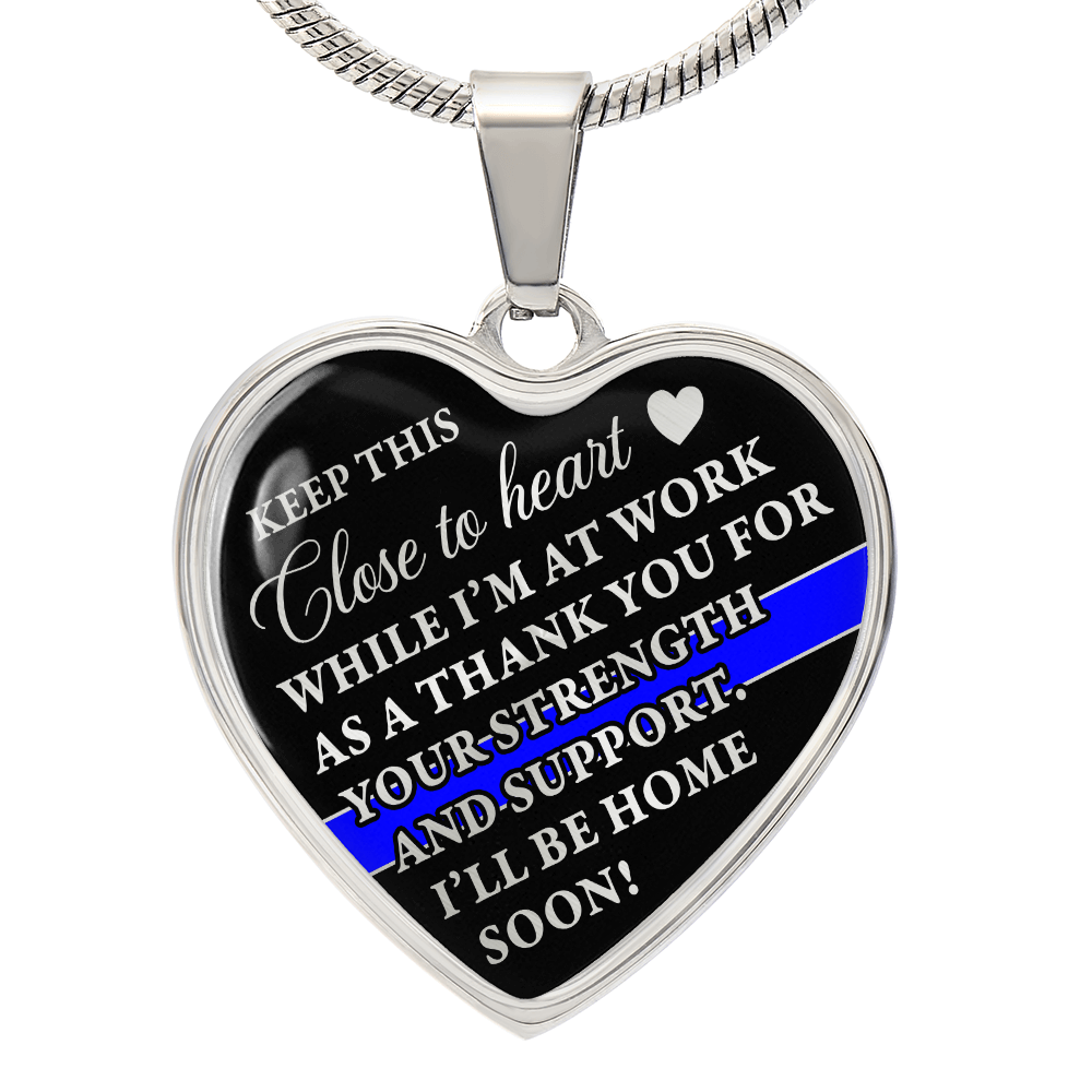 LEO - to Any Her - CTH strength - GraphicHeart Necklace