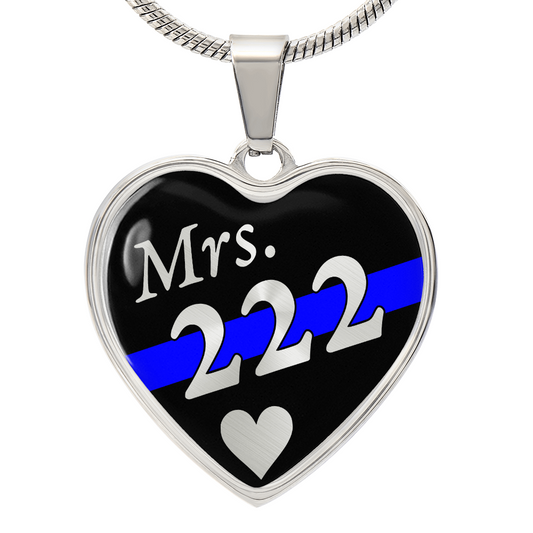 CustomOrder - PamelaMaloney GraphHeartNeckSilver WITHeng