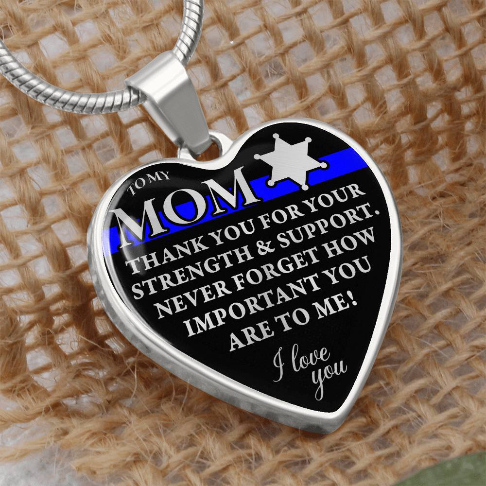 LEO - to Mom - Thank you Strength - GraphicHeart A1