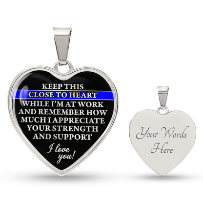 LEO - Any - Close to heart - GraphicHeart Necklace