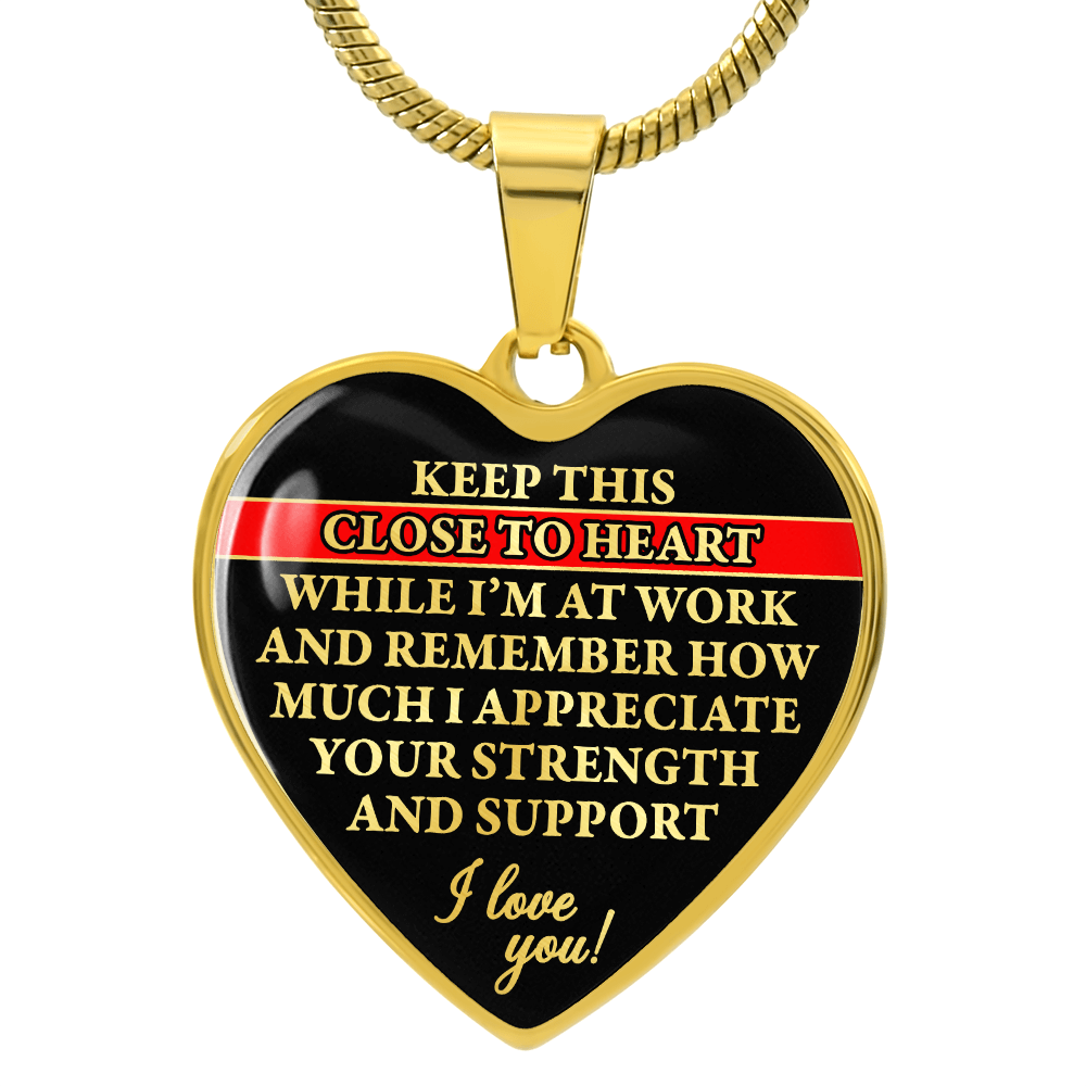 Fire - Any - Close to heart - GraphicHeart Graphic Heart Necklace - ETSY