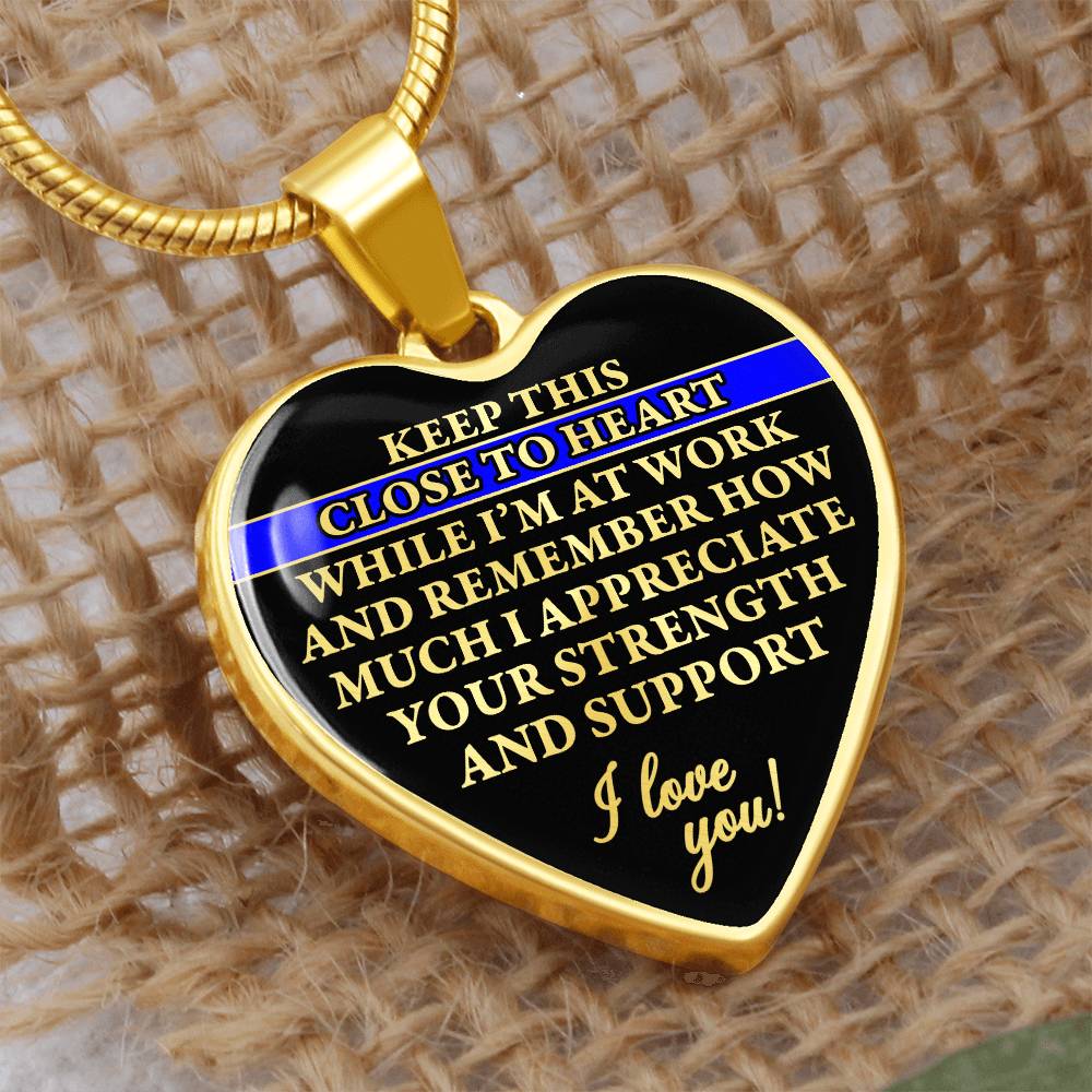 LEO - Any - Close to heart - GraphicHeart Necklace