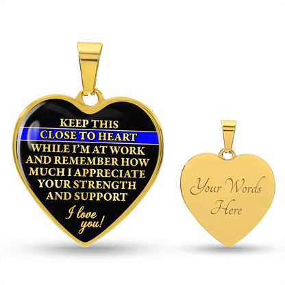 LEO - Any - Close to heart - GraphicHeart Necklace