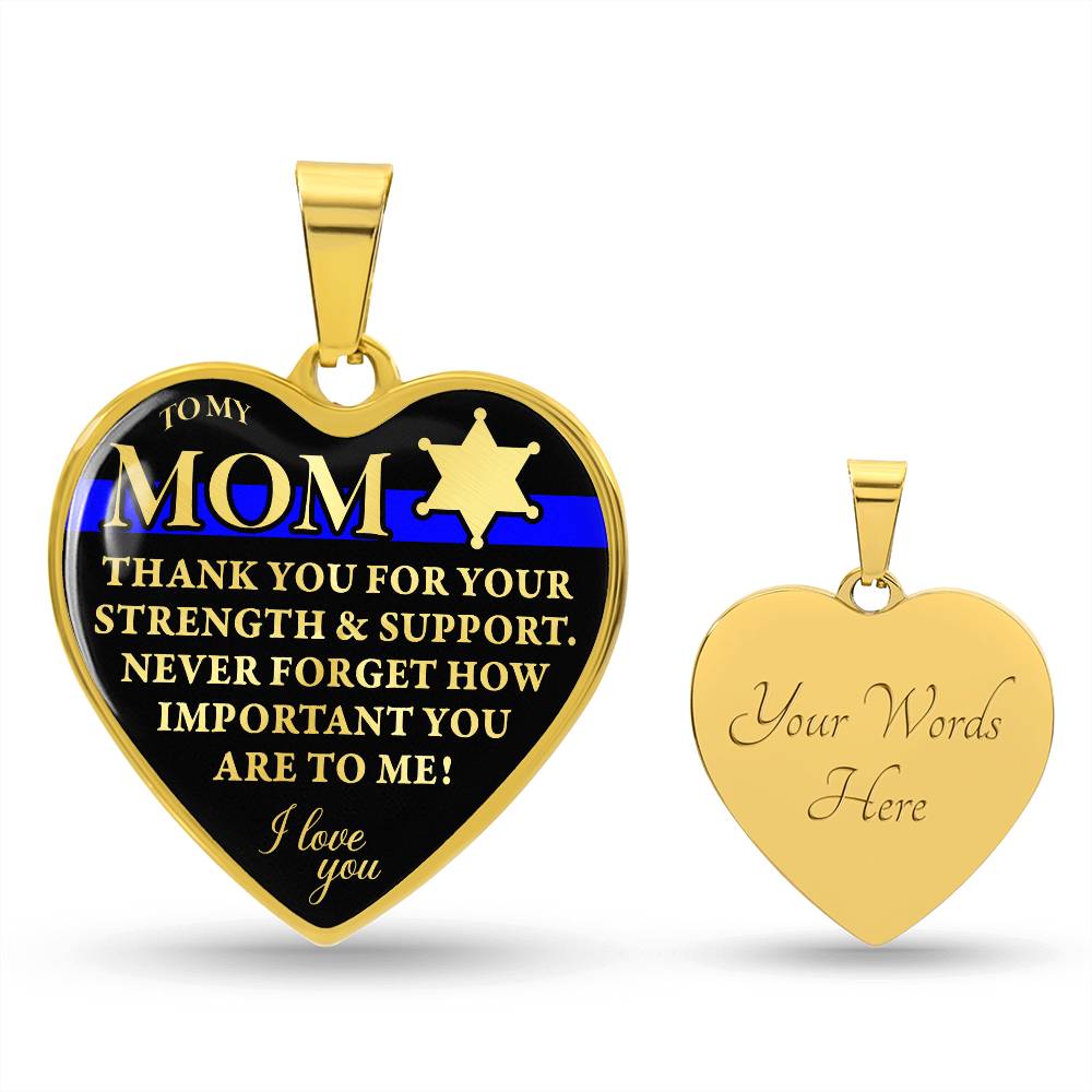 LEO - to Mom - Thank you Strength - GraphicHeart A1