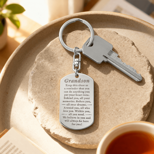 Grandson-Set-mind-to-Behind-Believe-Here-PLURAL-EngDogKey - ETSY REUPLoad