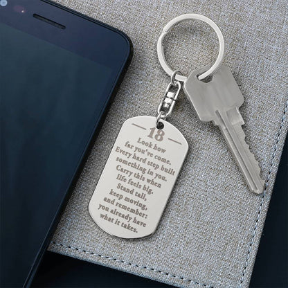 Birthday-18th-How-far-What-it-takes-EngDogKey ETSY