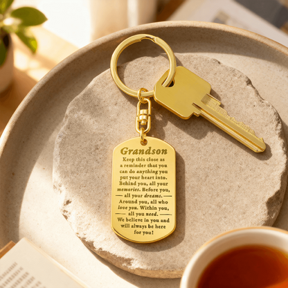 Grandson-Set-mind-to-Behind-Believe-Here-PLURAL-EngDogKey - ETSY REUPLoad