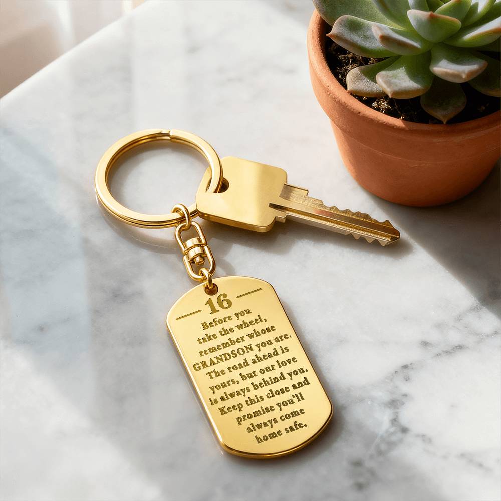 Birthday-16th-Grandson-Our-Drivers-Remember-Road-ahead-_Layout2_-EngDogKey ETSY