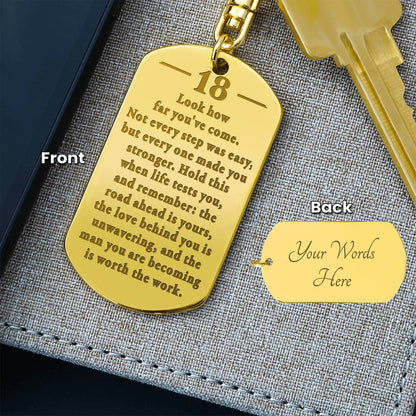 Birthday-18th-How-far-Man-becoming-EngDogKey ETSY