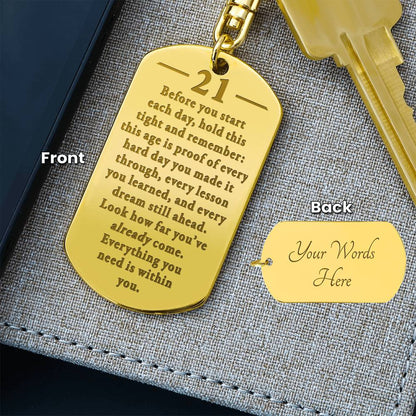 Birthday-21st-Start-day-Proof-Within-you-EngDogKey ETSY