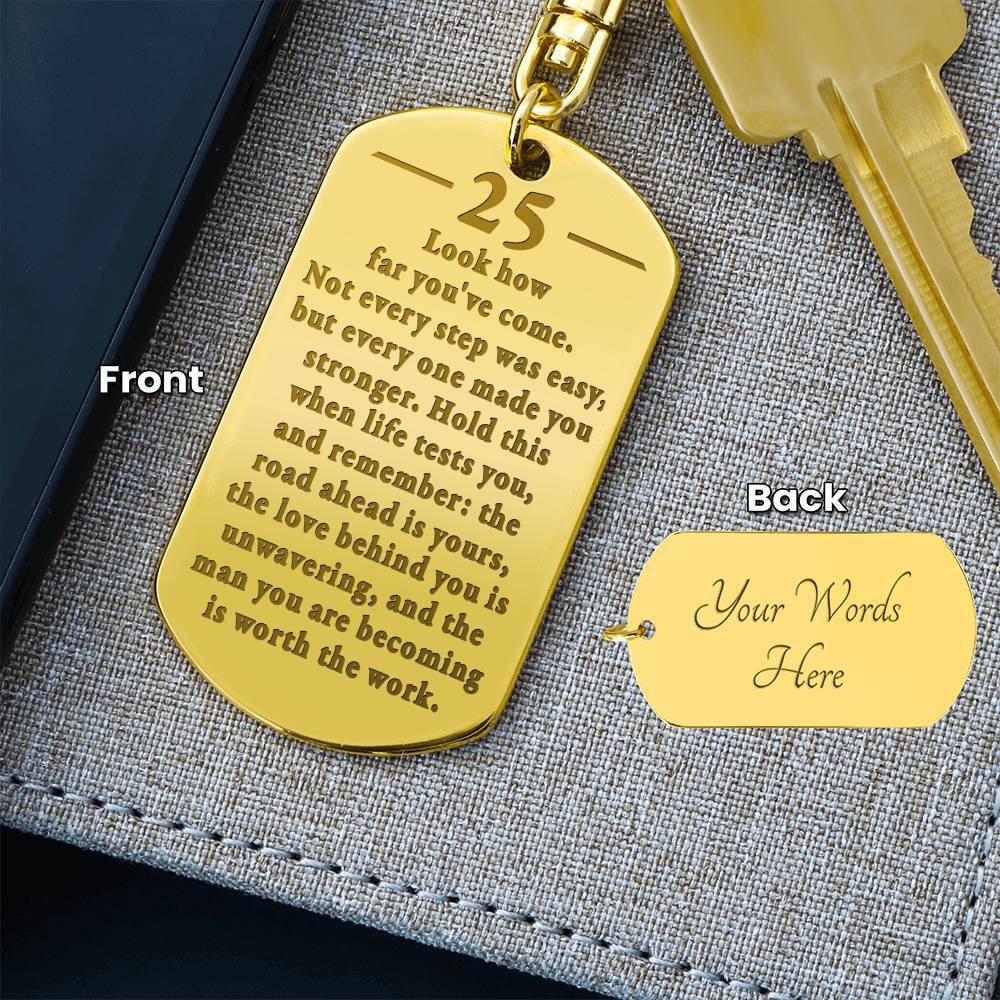 Birthday-25th-How-far-Man-becoming-EngDogKey ETSY
