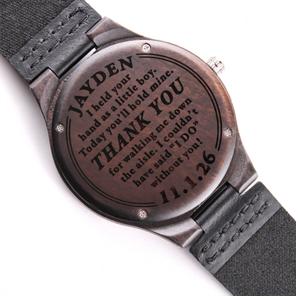 CustomOrder-MelissaBrennan-WoodWatch-LEDjewelry