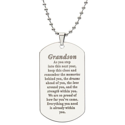 Grandson-Our-Step-Behind-Proud-EngDogNeck ETSY