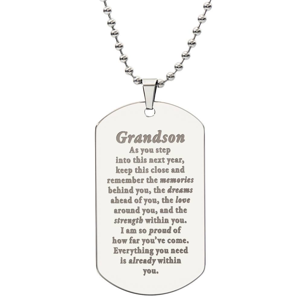 Grandson-My-Step-Behind-Proud-EngDogNeck ETSY 2