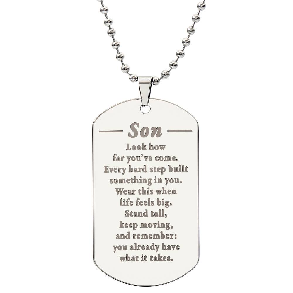 Son-How-far-What-it-takes-EngDogNeck ETSY