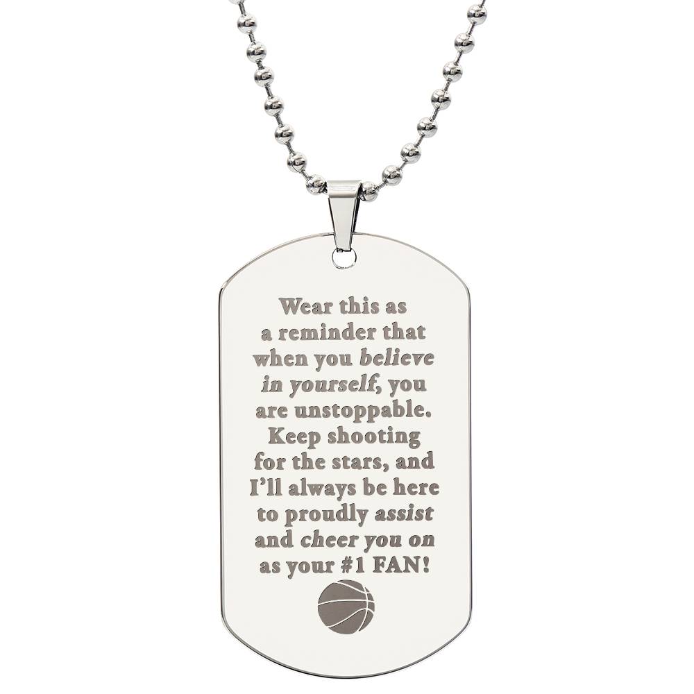 Unstoppable - Necklace - Basketball