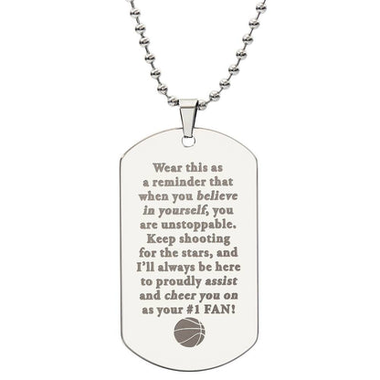 Unstoppable - Necklace - Basketball