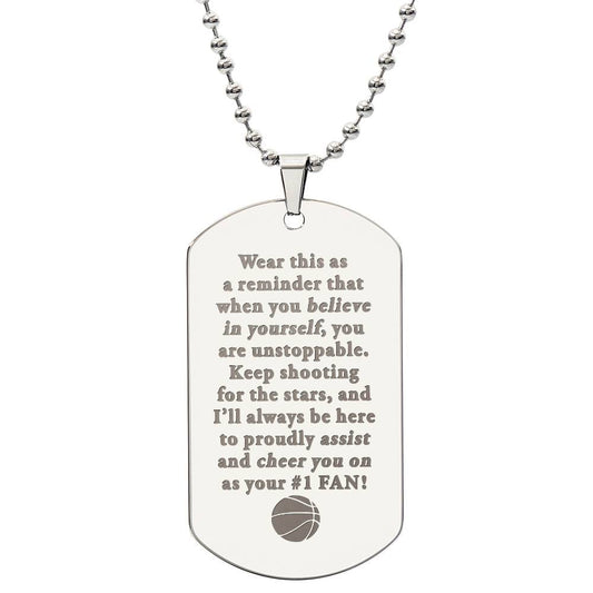 Unstoppable - Necklace - Basketball