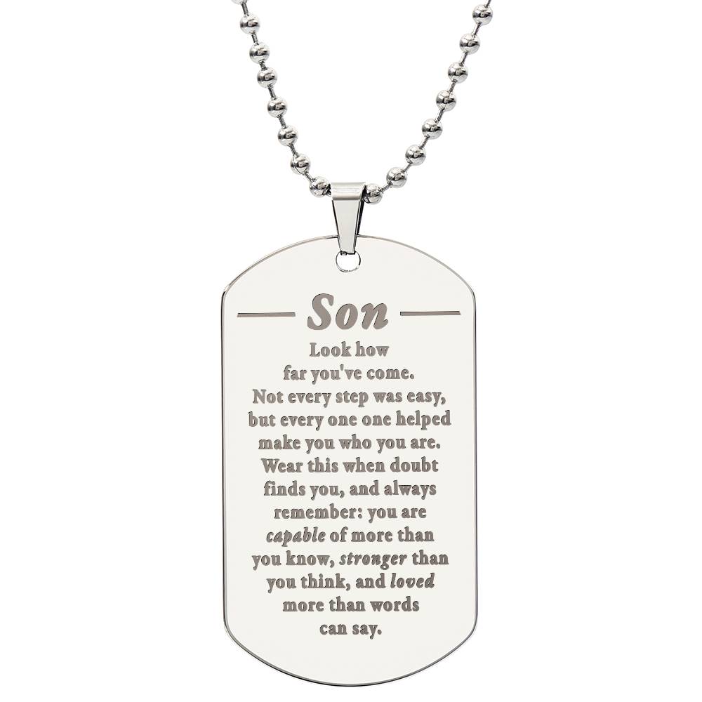 Son-How-far-Doubt-Capable-EngDogNeck ETSY