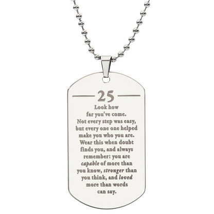 Birthday-25th-How -far-Doubt-Capable-EngDogNeck  ETSY