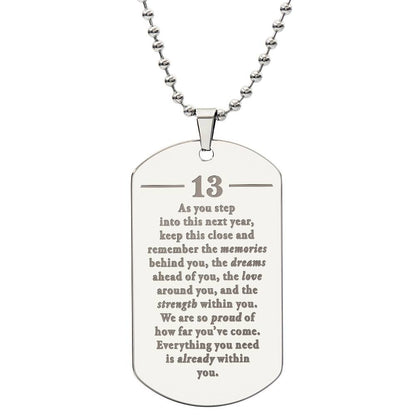 Birthday-13th-our-Step-Behind-Proud-EngDogNeck ETSY