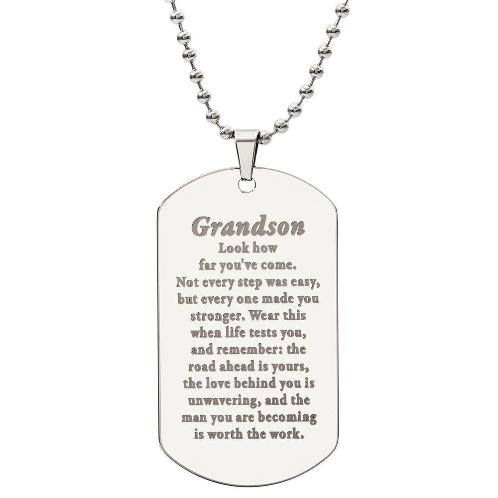 Grandson-How-far-Man-becoming-EngDogNeck ETSY