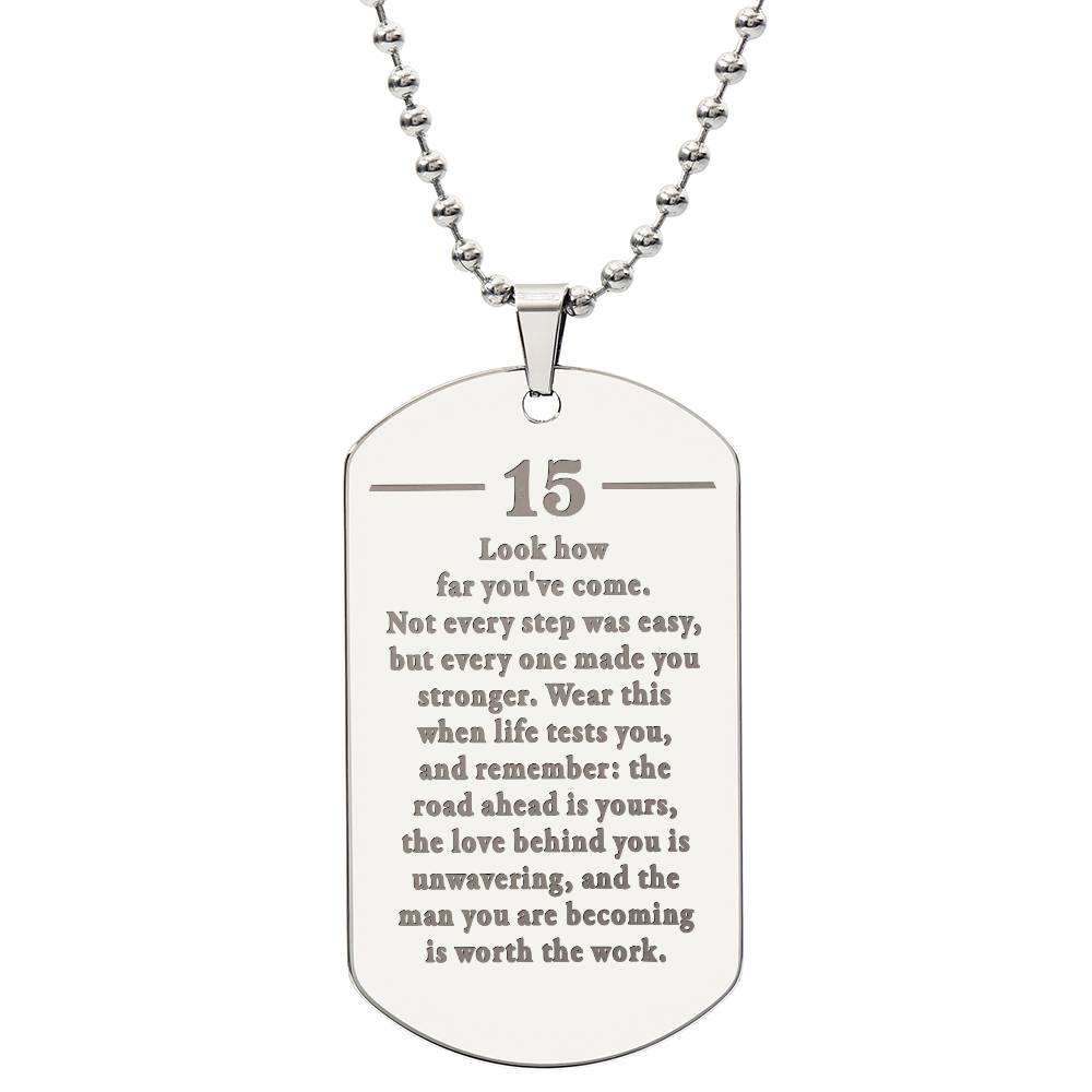 Birthday-15th-How-far-Man-becoming-EngDogNeck ETSY 2