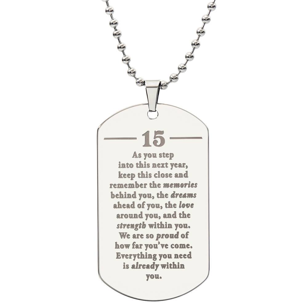 Birthday-15th-our-Step-Behind-Proud-EngDogNeck ETSY