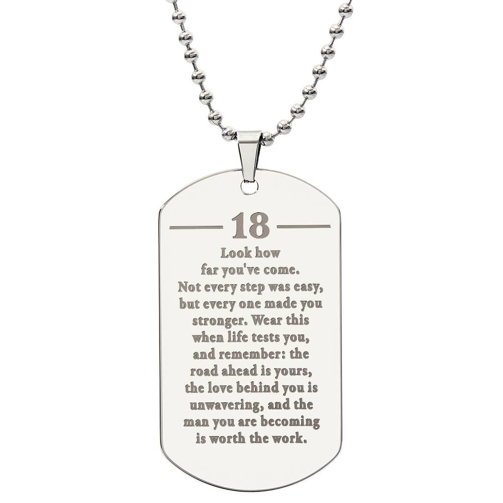 Birthday-18th-How -far-Man-becoming-EngDogNeck  ETSY