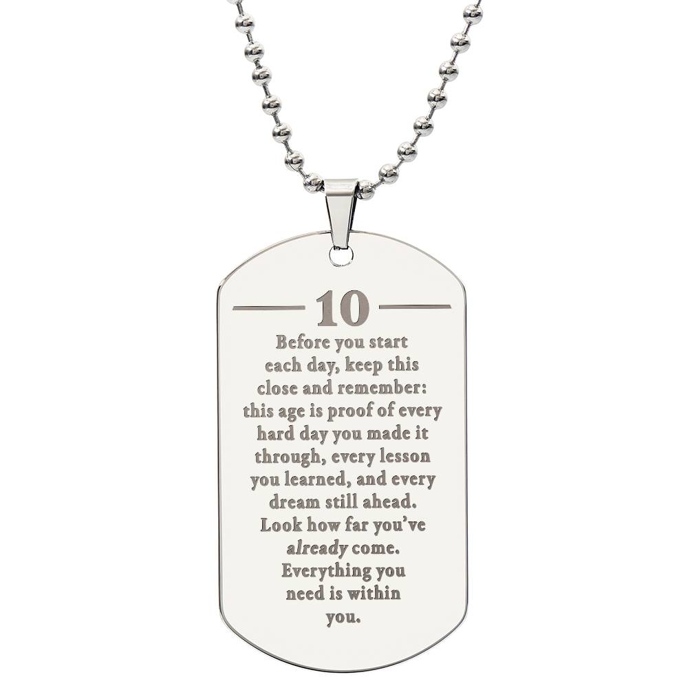 Birthday-10th-Start-day-Proof-Within-you-EngDogNeck ETSY
