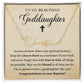 Religious - Baptism - Blessed in all you do - My Goddaughter - SignedName