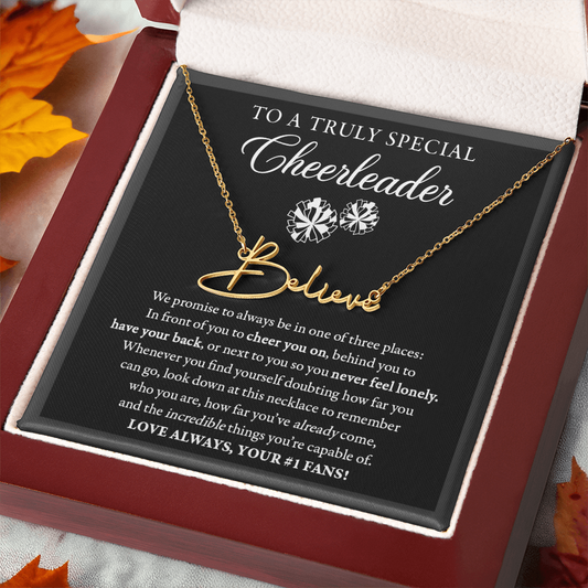 3 places Doubting (Plural) - Signed Name Name - Cheer