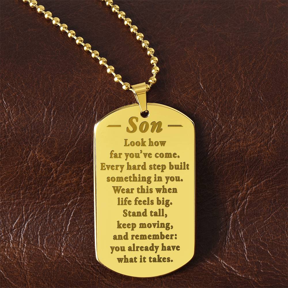 Son-How-far-What-it-takes-EngDogNeck ETSY
